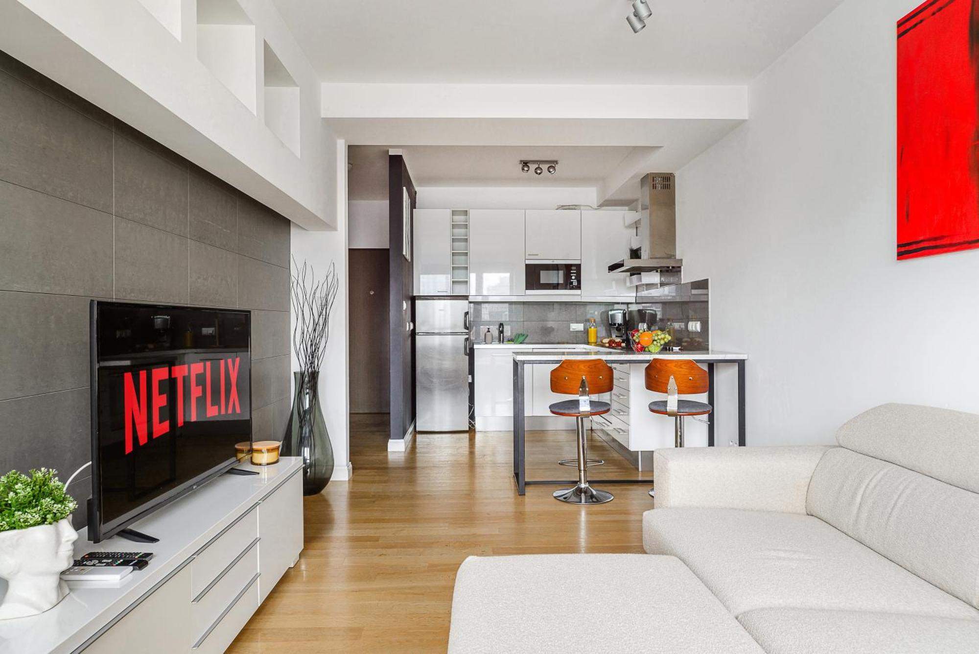 Premium In The Center Of With Free Parking & Balcony Appartement *